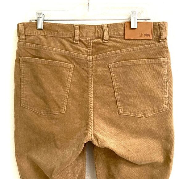 Taylor Stitch The Democratic All Day Pant in British Khaki Tan Corduroy Mens NEW - Picture 5 of 8